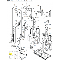 FUJITSU K9901076084 aka 9901076084 HEATER BELT