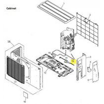 FUJITSU K9901060038 aka 9901060038 HEATER BASE HY WI913 16(230V 150W) A2L
