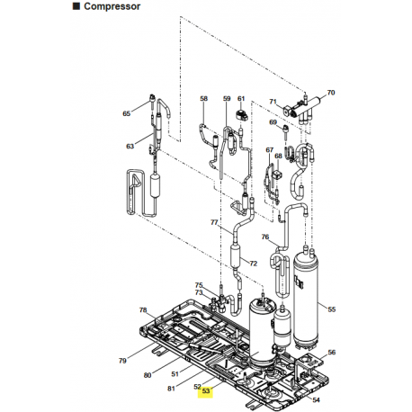 FUJITSU K9901076046 aka 9901076046 HEATER BELT COMPRESSOR VAB MATCHWELL 230V 21W L 1340