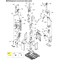 FUJITSU K9901076077 aka 9901076077 BELT HEATER MATCHWELL 230V 35W L 180
