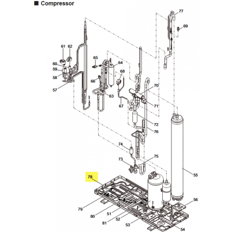 FUJITSU K9900919016 aka 9900919016 HEATER BASE VAB SA2-24897(D8.0 230V150W)