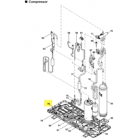 FUJITSU K9900919023 aka 9900919023 HEATER BASE VAB SA2-24940((D8.0 230V150W)