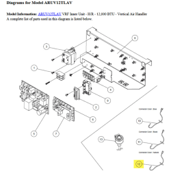 FUJITSU K9900653026 aka 9900653026 THERMISTOR ROOM ARUV VR2