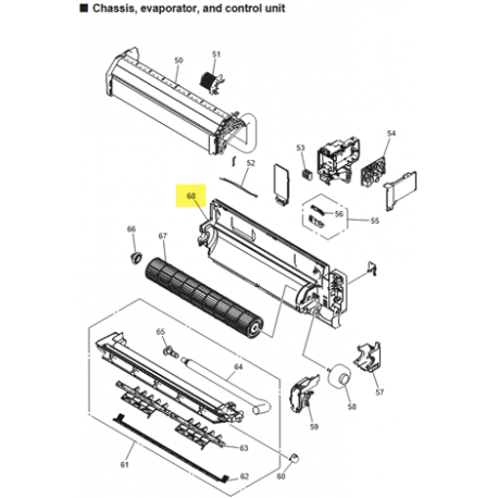 FUJITSU K9333882055 aka 9333882055 Base assy