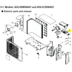 FUJITSU K9709689981 aka 9709689981 Main PCB (09 model)
