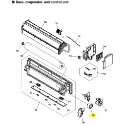 FUJITSU K9604281006 aka 9604281006 MOTOR DC BRUSHLESS MFD-Z70VA2W A2L
