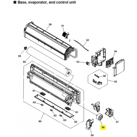 FUJITSU K9604281006 aka 9604281006 MOTOR DC BRUSHLESS MFD-Z70VA2W A2L