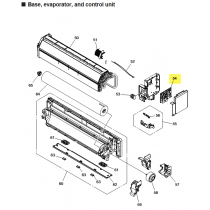 FUJITSU K9712493278 aka 9712493278 CONTROLLER PCB K23AL-240EHSE-C1 A2L