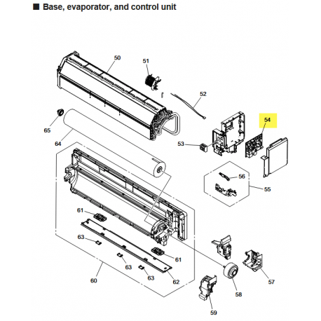 FUJITSU K9712493278 aka 9712493278 CONTROLLER PCB K23AL-240EHSE-C1 A2L