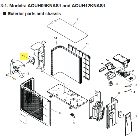 FUJITSU K9604210006 aka 9604210006 MOTOR DC BRUSHLESS MFE-Z25VA2W A2L