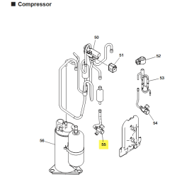 FUJITSU K9322477002 aka 9322477002 VALVE 3 WAY FSV-JA4GKG-27 AS A2L