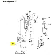 FUJITSU K9811079007 aka 9811079007 COMPRESSOR N-RG13ND2C A2L