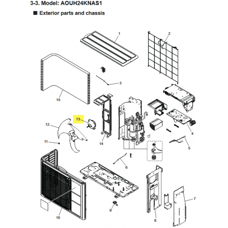 FUJITSU K9604217005 aka 9604217005 MOTOR DC BRUSHLESS MFE-S50VA2F FGLS A2L