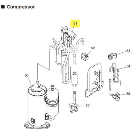 FUJITSU K9364474007 aka 9364474007 VALVE 4 WAY A2L