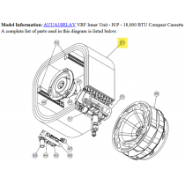 FUJITSU K9375720063 aka 9375720063 EVAPORATOR AUUA18~24 VII DWW