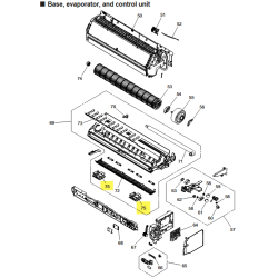 FUJITSU K9318743012 aka 9318743012 BRACKET PIPE ASU9~15RLS3 A2L