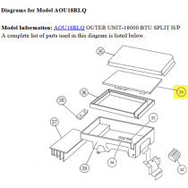 FUJITSU K9707039542 aka 9707039542 INVERTER CONTROL PCB K05CM-0601HUE-C1 18RLQ HY
