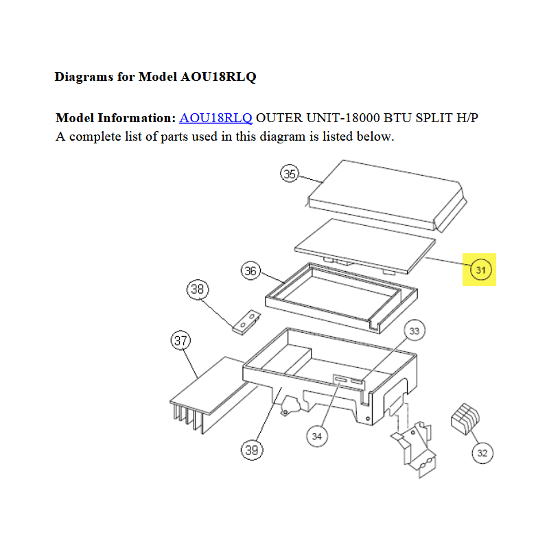 FUJITSU K9707039542KIT aka 9707039542KIT INVERTER CONTROL PCB K05CM-0601HUE-C1 18RLQ HY with KIT C