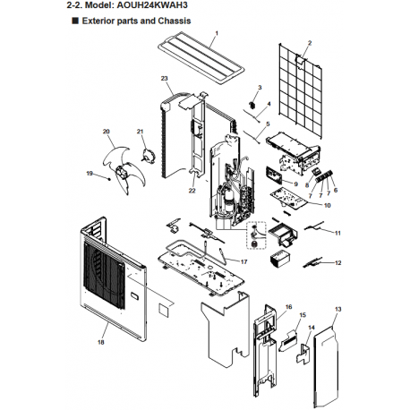 FUJITSU K9707310016 aka 9707310016 WIRE WITH TERMINAL (W100 on Inverter PCB--L1 on Terminal block 3P [Power supply]) A2L