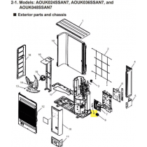 FUJITSU K9707774078 aka 9707774078 COMMUNICATION PCB K07DO-2300HSE-CA1 A2L