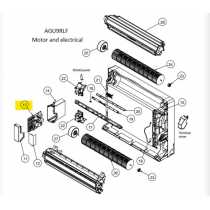 FUJITSU K9708532134 aka 9708532134 CONTROLLER PCB AGU9RLF HY