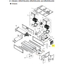 FUJITSU K9709689868 aka 9709689868 CONTROLLER PCB K15AY-2401HSE-P1-SV