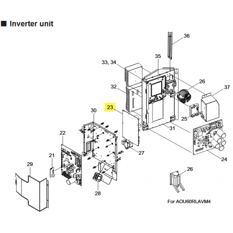 FUJITSU K9709035313 aka 9709035313 FILTER PCB ASSY K11DA-2001HUE-FL0 VAB