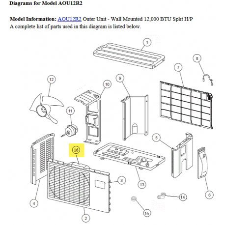 FUJITSU K9313807016 aka 9313807016 RING FAN DW RACi