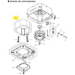 FUJITSU K9375720490 aka 9375720490 EVAPORATOR SA SERVICE A2LN