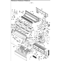 DAIKIN 4009462 HORIZONTAL VANE (UPPER)/ DISCH