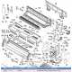 DAIKIN 4009463 HORIZONTAL VANE (LOWER)/ DISCH