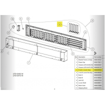 FUJITSU K9380287001 aka 9380287001 LOUVER ASSY HVAB