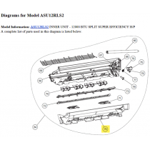 FUJITSU K9318920017 aka 9318920017 COVER B CASING ASU**RLS2