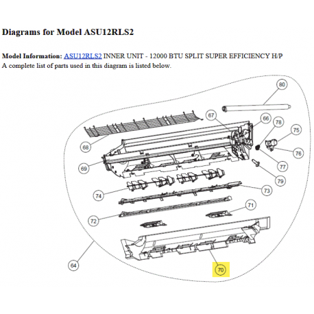 FUJITSU K9318920017 aka 9318920017 COVER B CASING ASU**RLS2