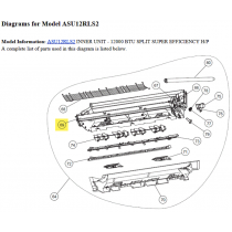 FUJITSU K9318923001 aka 9318923001 COVER F CASING RLS2