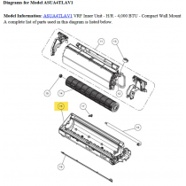 FUJITSU K9332613056 aka 9332613056 CASING ASSY VAB