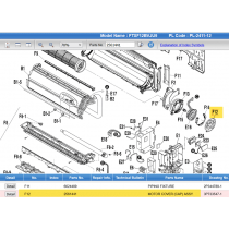 DAIKIN 2561441 MOTOR COVER (CAP) ASSY.