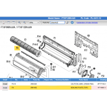 DAIKIN 2561452 SEALING PLATE (TOP)