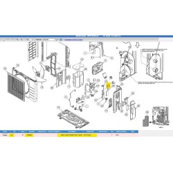 DAIKIN 2558454 BODY/ ELECTRONIC EXP. VALVE