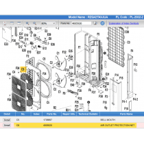 DAIKIN 4005920 AIR OUTLET PROTECTION NET