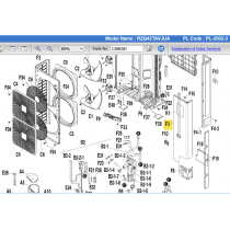 DAIKIN 138838J FRONT PLATE