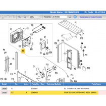 DAIKIN 2549435 PRINTED CIRCUIT BOARD ASSY. (MAIN)