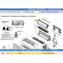 DAIKIN 2558437 HEAT EXCHANGER ASSY.