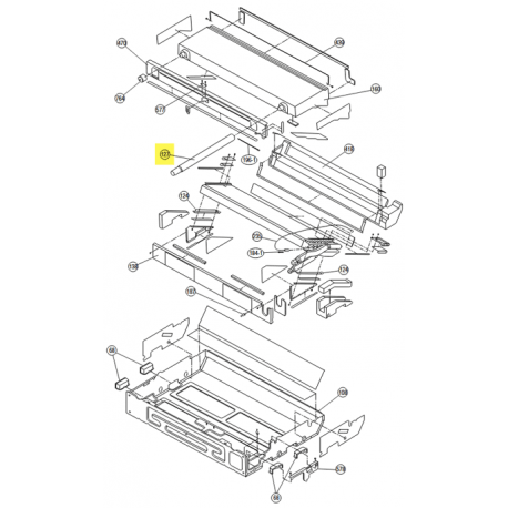 FUJITSU K9359242000 aka 9359242000 DRAIN HOSE ASSY ABU18~24