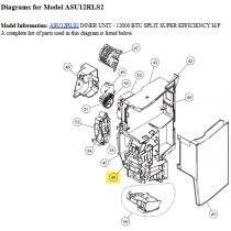 FUJITSU K9318918007 aka 9318918007 EARTH TERMINAL ASU9/12/15RLS2