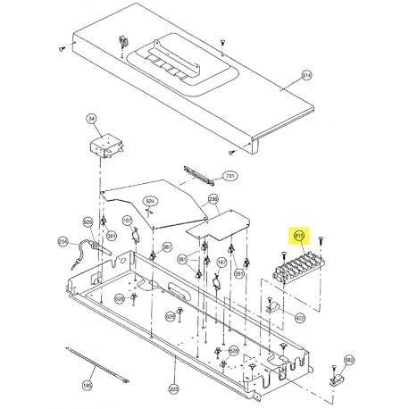 FUJITSU K9703403026 aka 9703403026 TERMINAL 7 P 18RULX