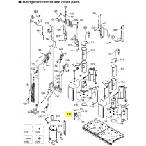 FUJITSU K9378750258 aka 9378750258 EEV EXPANSION VALVE (LEFT) ASSY