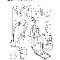FUJITSU K9378750272 aka 9378750272 EEV EXPANSION VALVE (RIGHT) ASSY