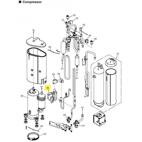 FUJITSU K9378750432 aka 9378750432 EXPANSION VALVE ASSY BRAZING A2L