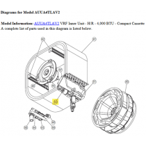 FUJITSU K9382598020 aka 9382598020 EXPANSION VALVE ASSY VAB